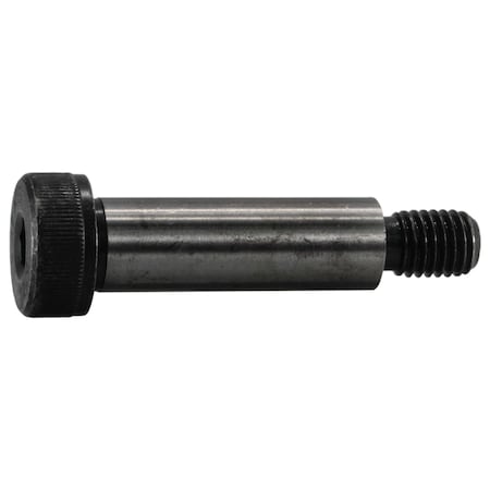 Midwest Fastener Shoulder Screw, M1.75 Thr Sz, 18mm Thr Lg, Steel, 2 PK 930764